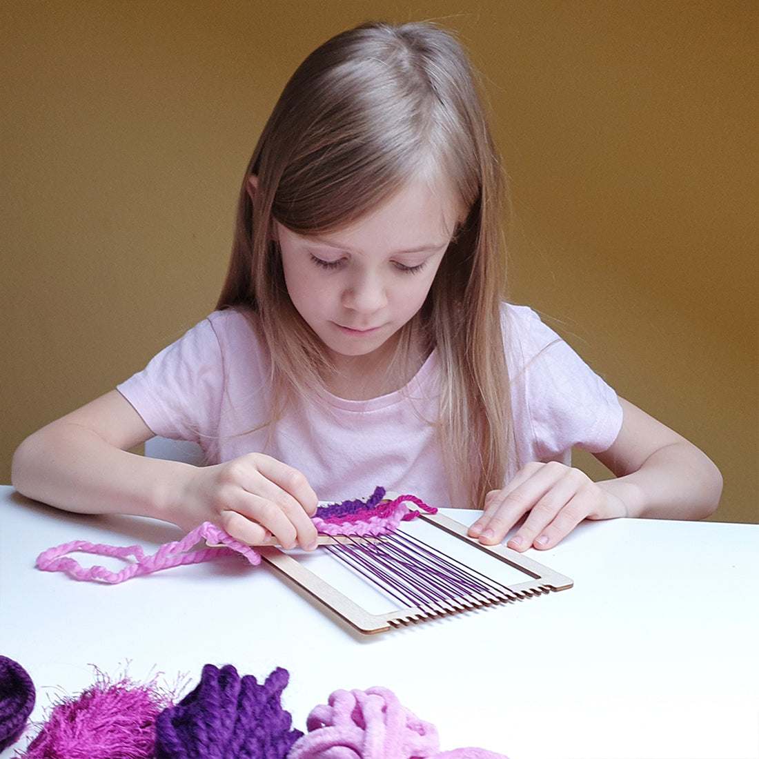 Small Loom Weaving Kit