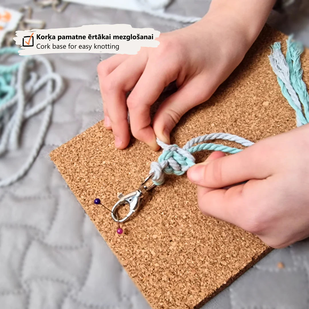 Macrame Keychain DIY Kit