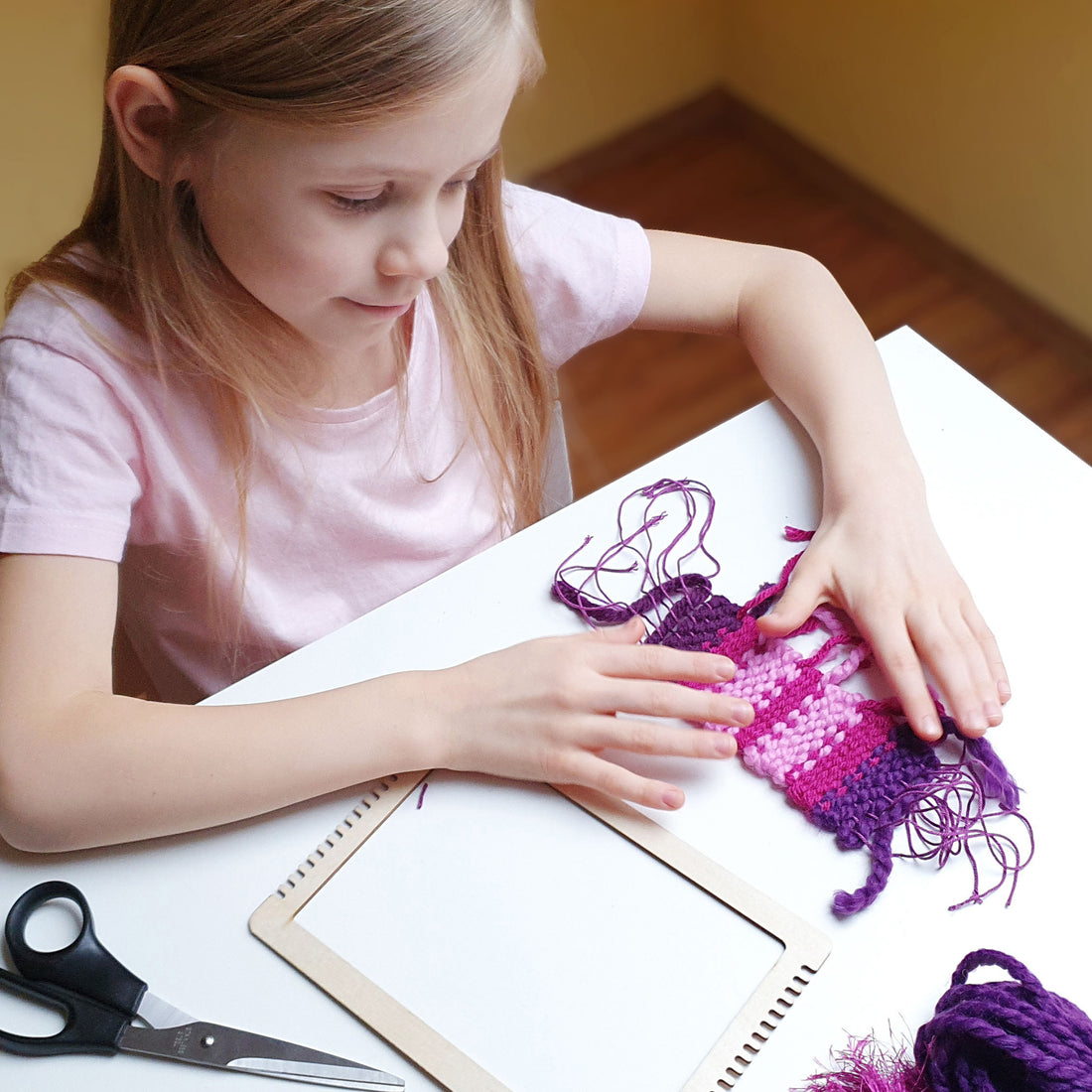 Small Loom Weaving Kit