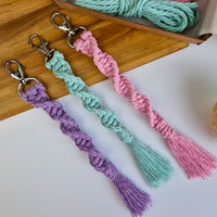 Macrame Keychain DIY Kit