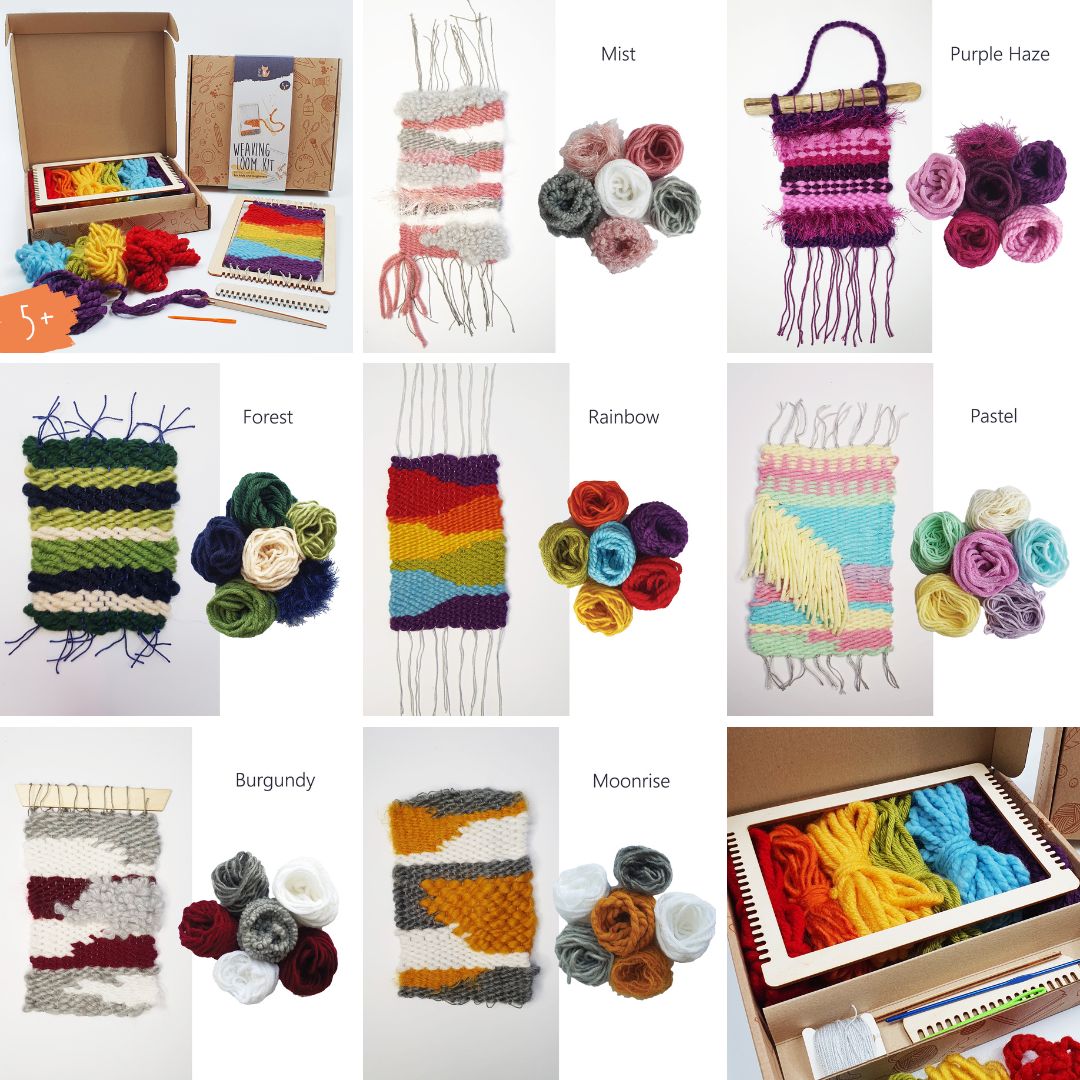 Small Loom Weaving Kit