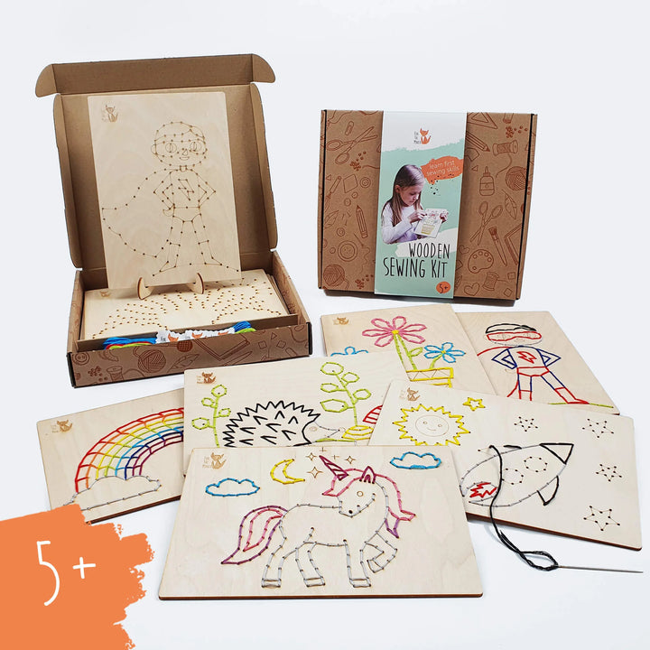 Kids needlework Kits/ DIY / educational game for Kids/ Kids Craft