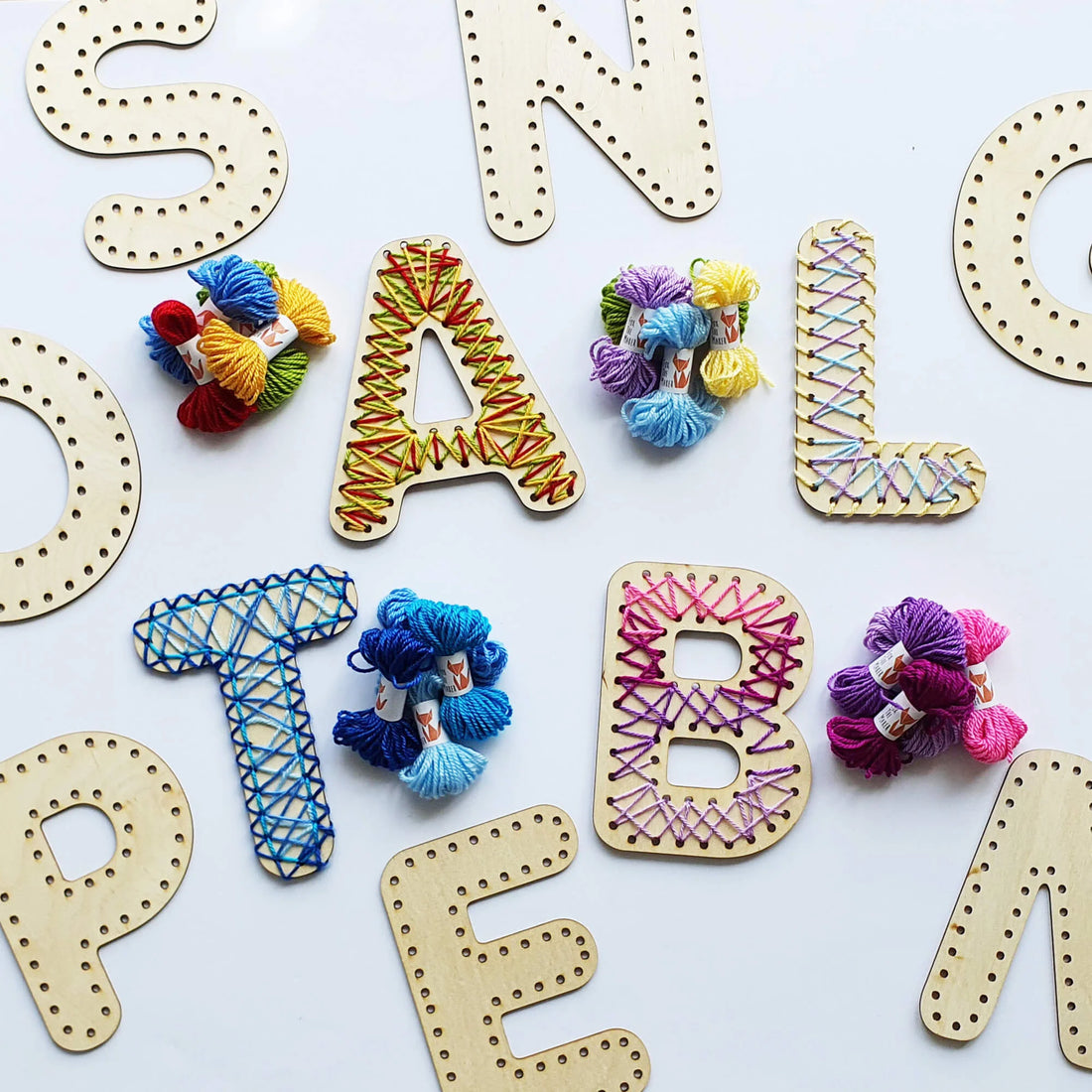 Wooden Sewing Letter