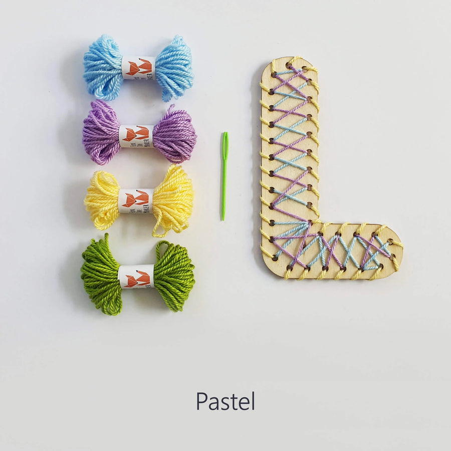 Wooden Sewing Letter