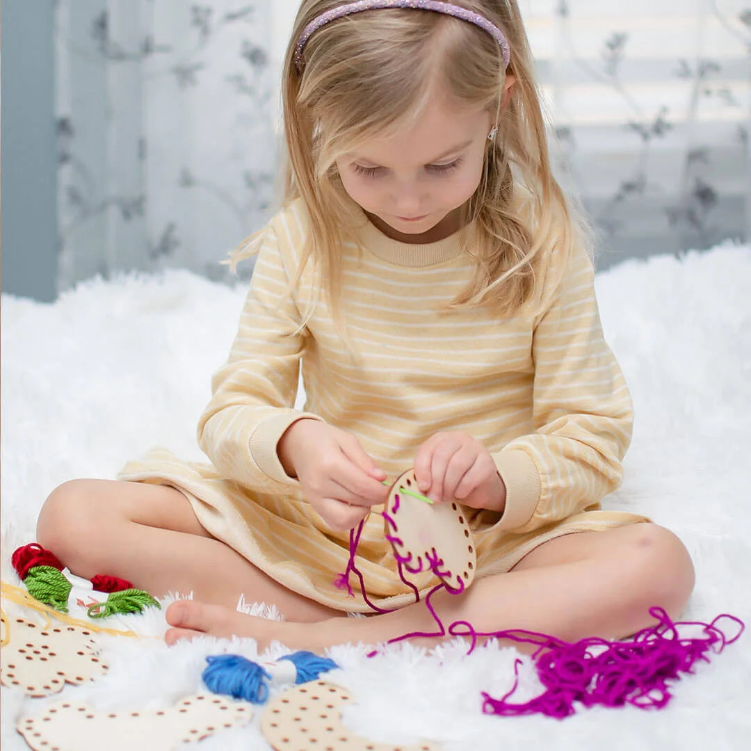 Embroidery Shapes For Children Set