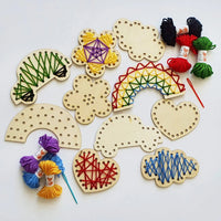 Embroidery Shapes For Children Set