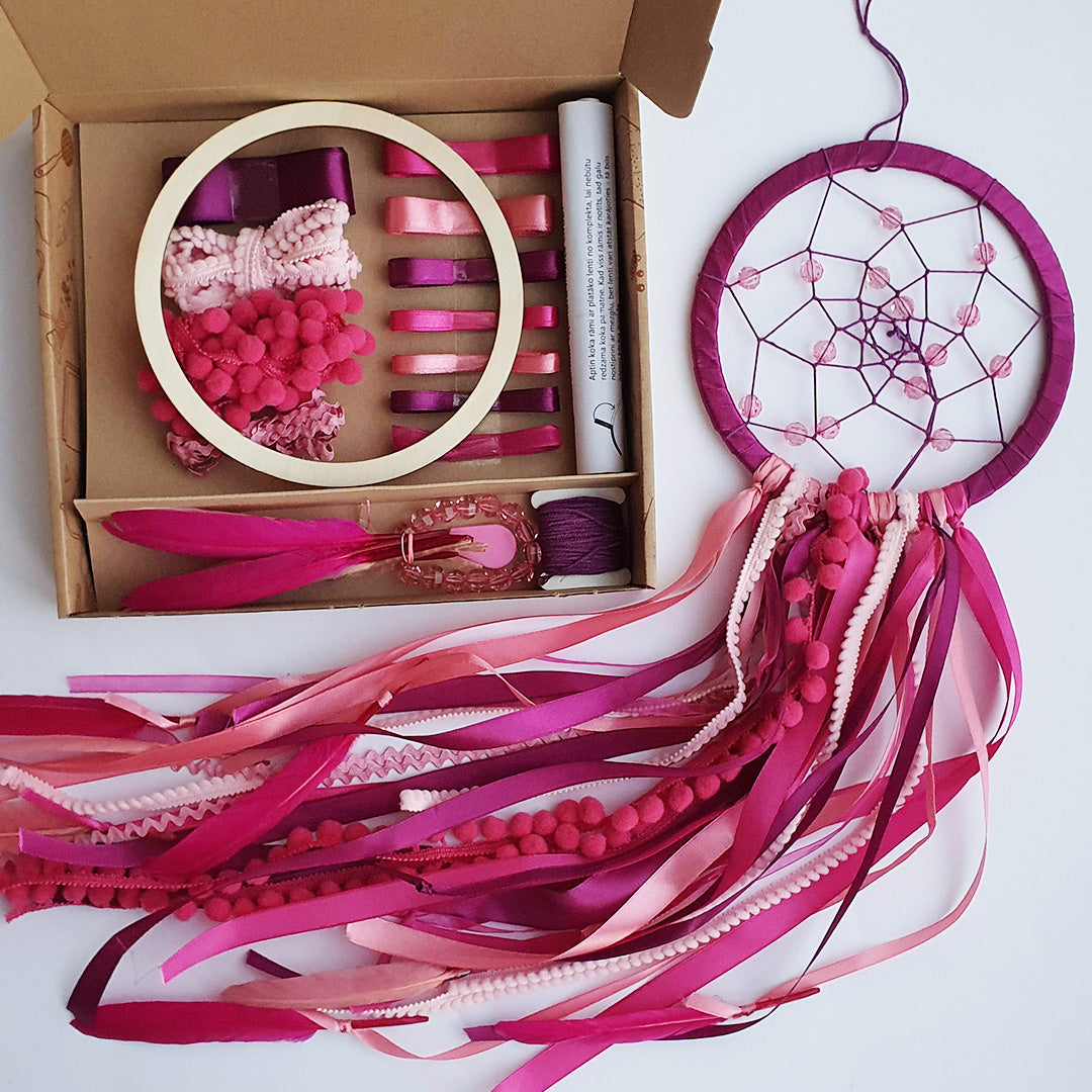DIY Dreamcatcher kit - All materials included - Fox The Maker