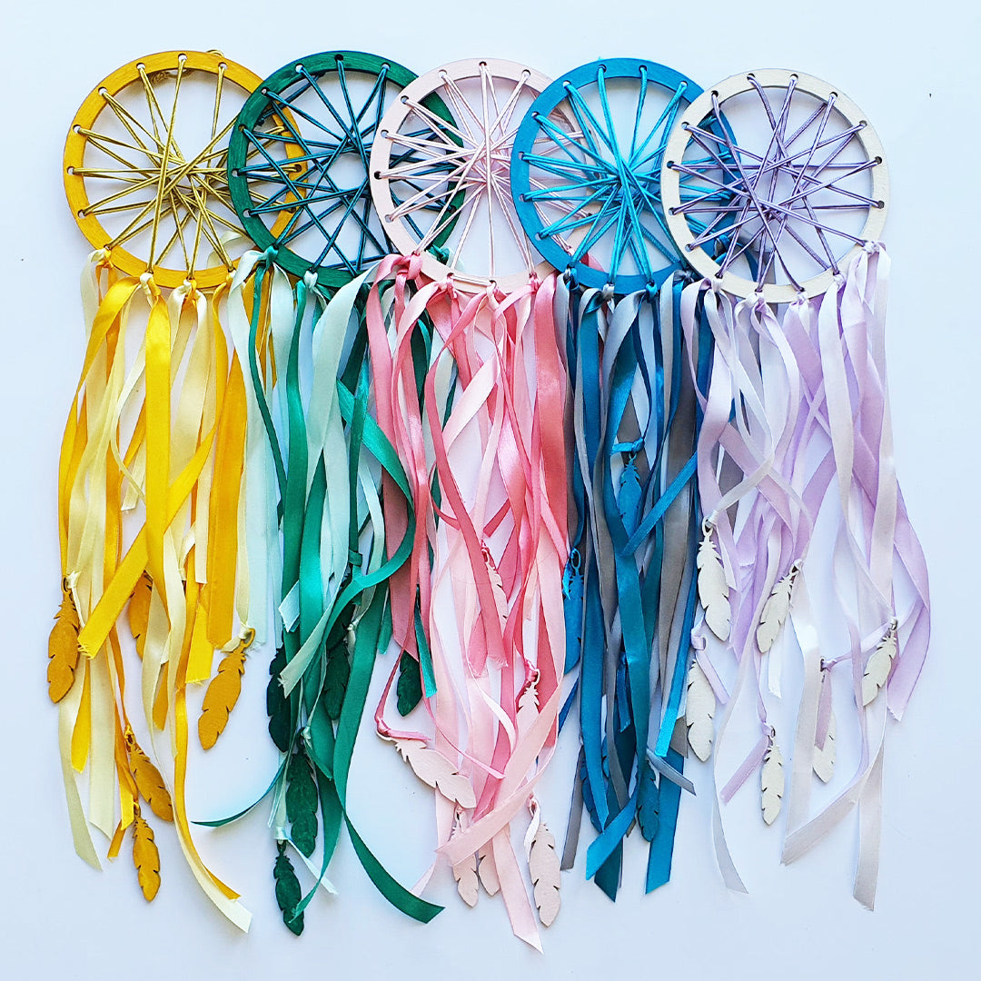 Round Wooden Dreamcatcher Kit