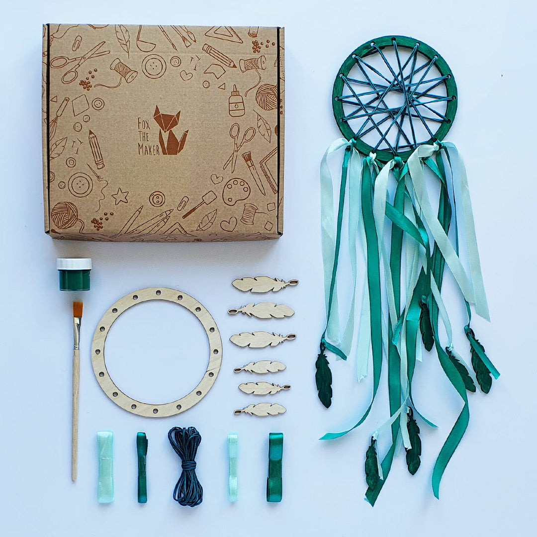 Round Wooden Dreamcatcher Kit