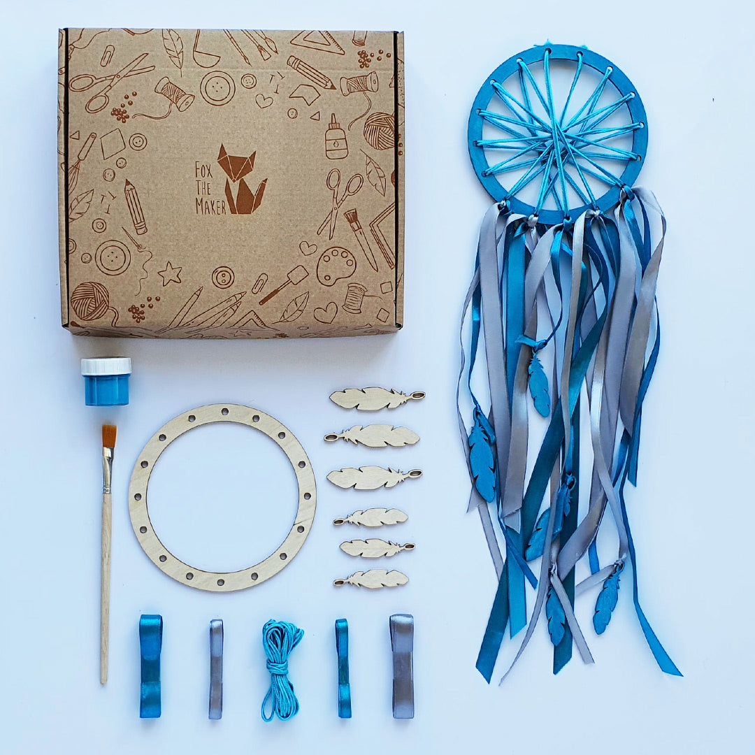 Round Wooden Dreamcatcher Kit